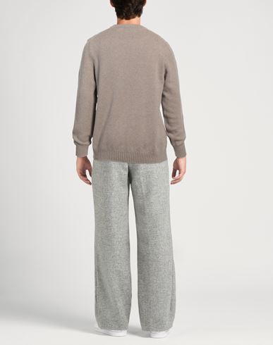 Gran Sasso Man Sweater Light brown Size 48 Virgin Wool