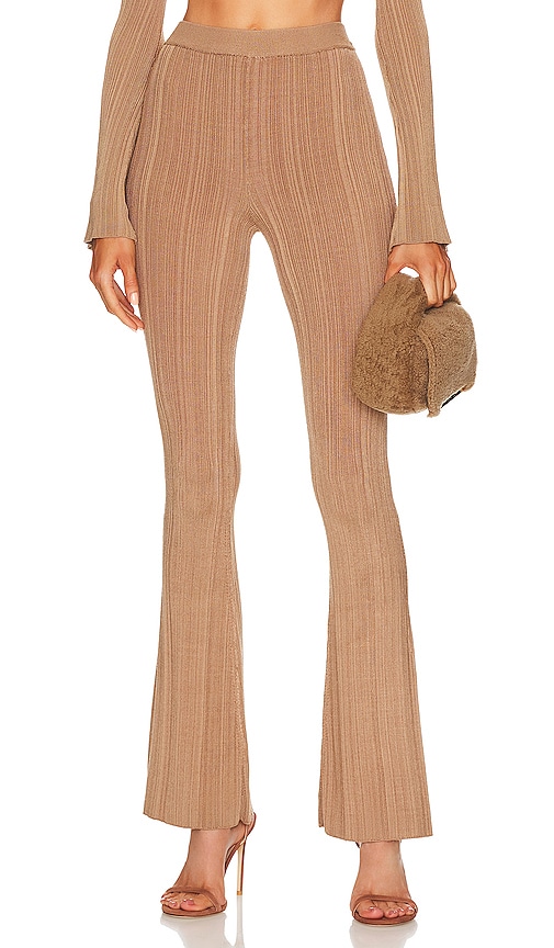 Michael Costello x REVOLVE Kadri Pant in Brown.  XL. Also in L, M, S