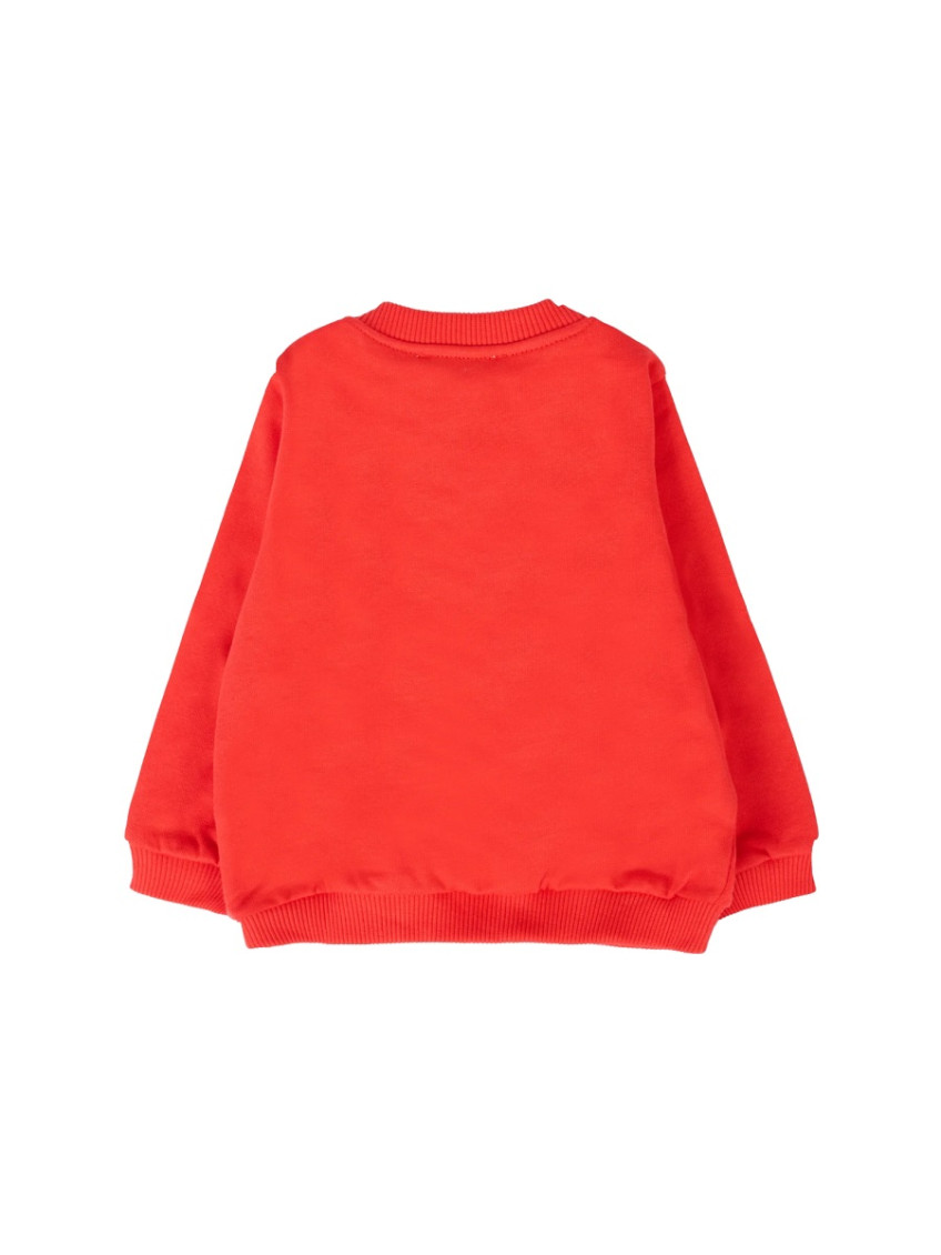 Babies Red Graphic Sweatshirt