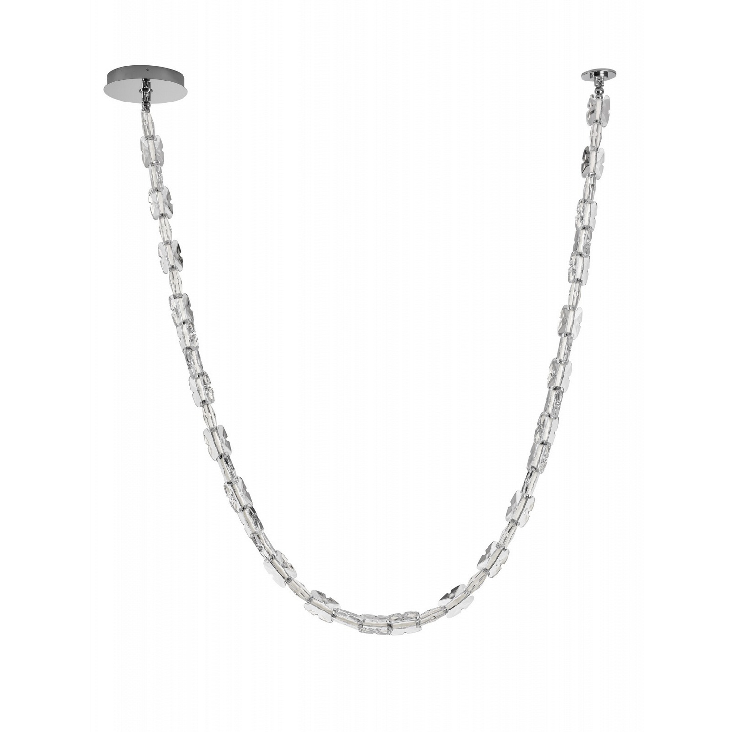 Chrome LED Pendant from the Monarch Collection