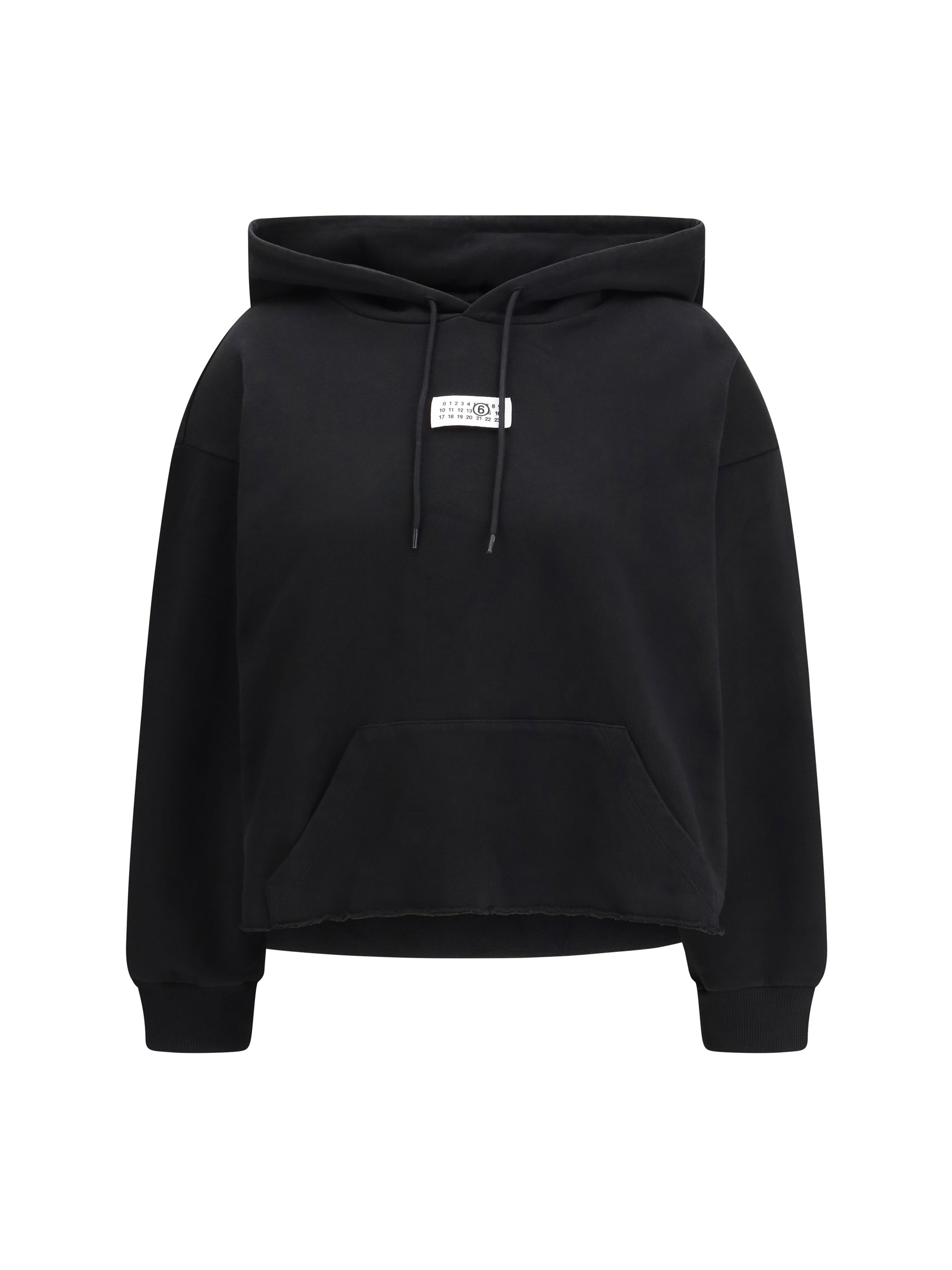 Cotton Hoodie — Black