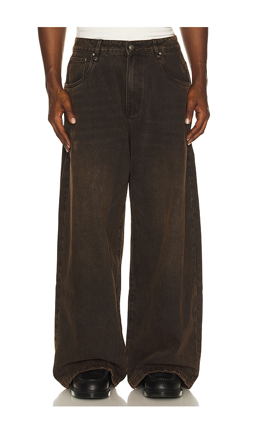 DRMERS CLUB JEANS in Brown. Größe L. Also in M, S, XL/1X