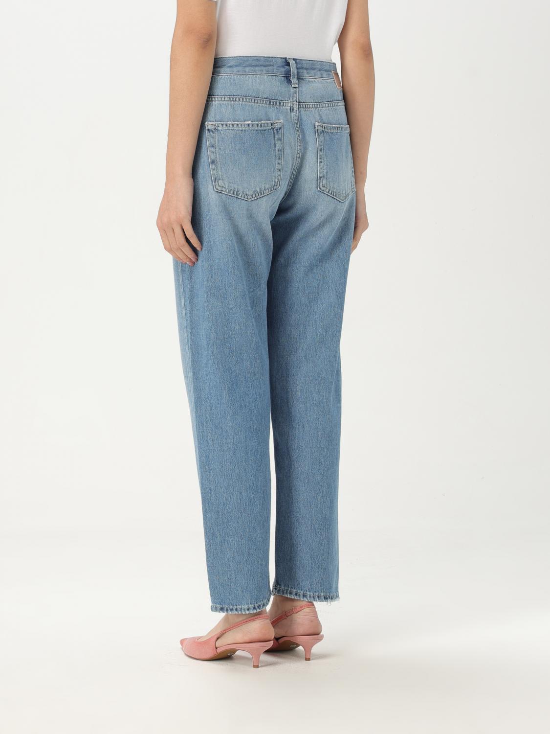 Jeans PT01 Woman color Gnawed Blue