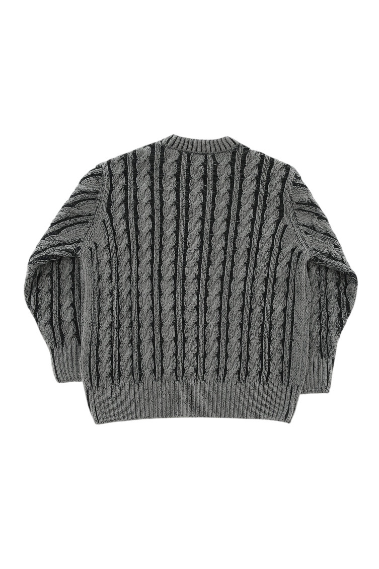 Kids Grey Knitted Sweater