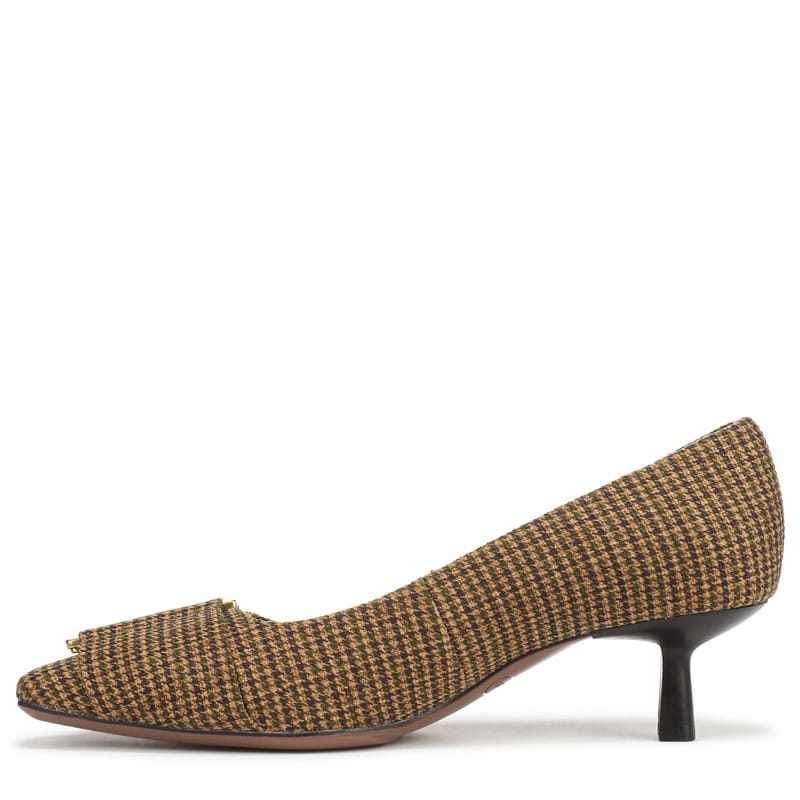 Women's Rainey Pump Shoes (Mustard Brown Fabric)