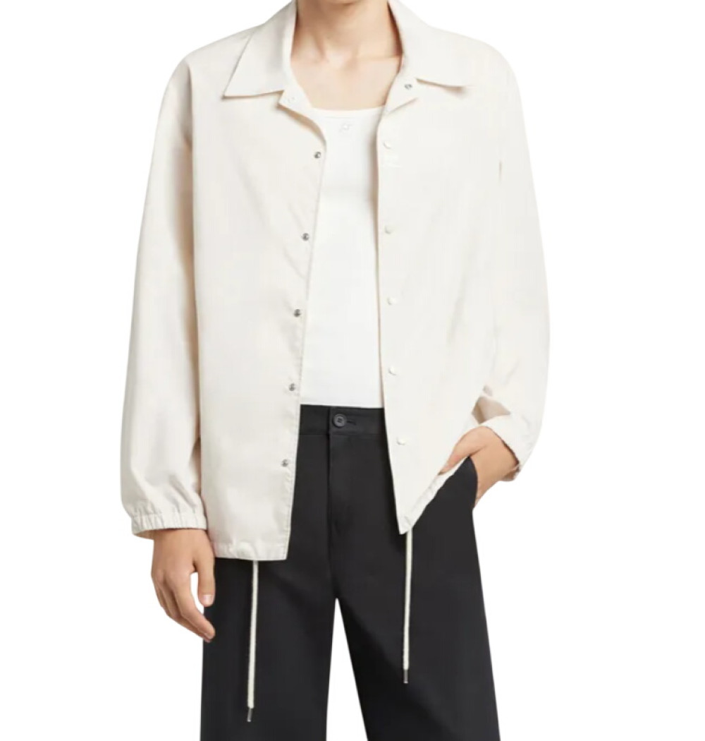 Off White Notched lapel Jacket
