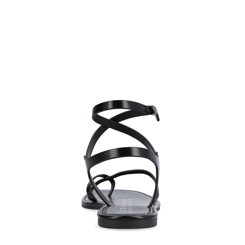 Women's Charra Ankle Strap Sandals (Black)