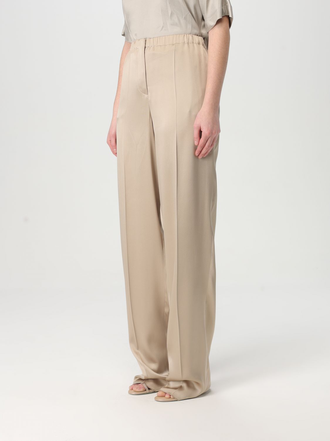 Silk trousers - Blue
