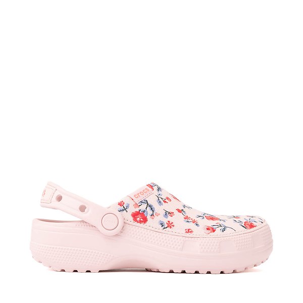 Crocs Classic Crafted Floral Clog - Cotton Candy