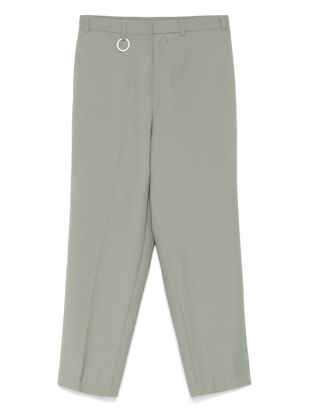 Études Studio belt-loops trousers - Green