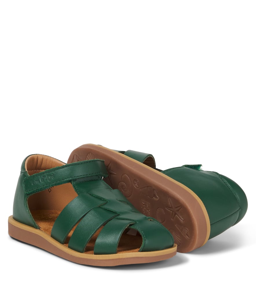 Leather sandals