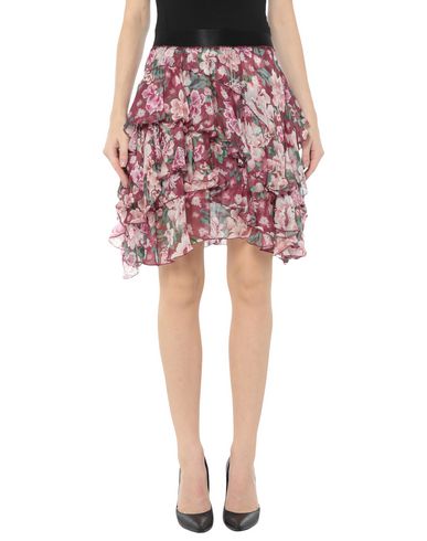 Woman Mini skirt Burgundy
