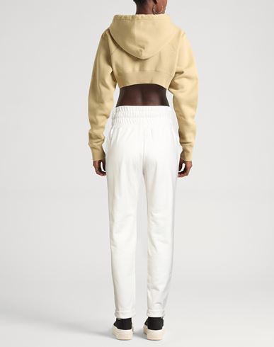 Woman Pants White Size S Cotton, Wool, Viscose, Cashmere