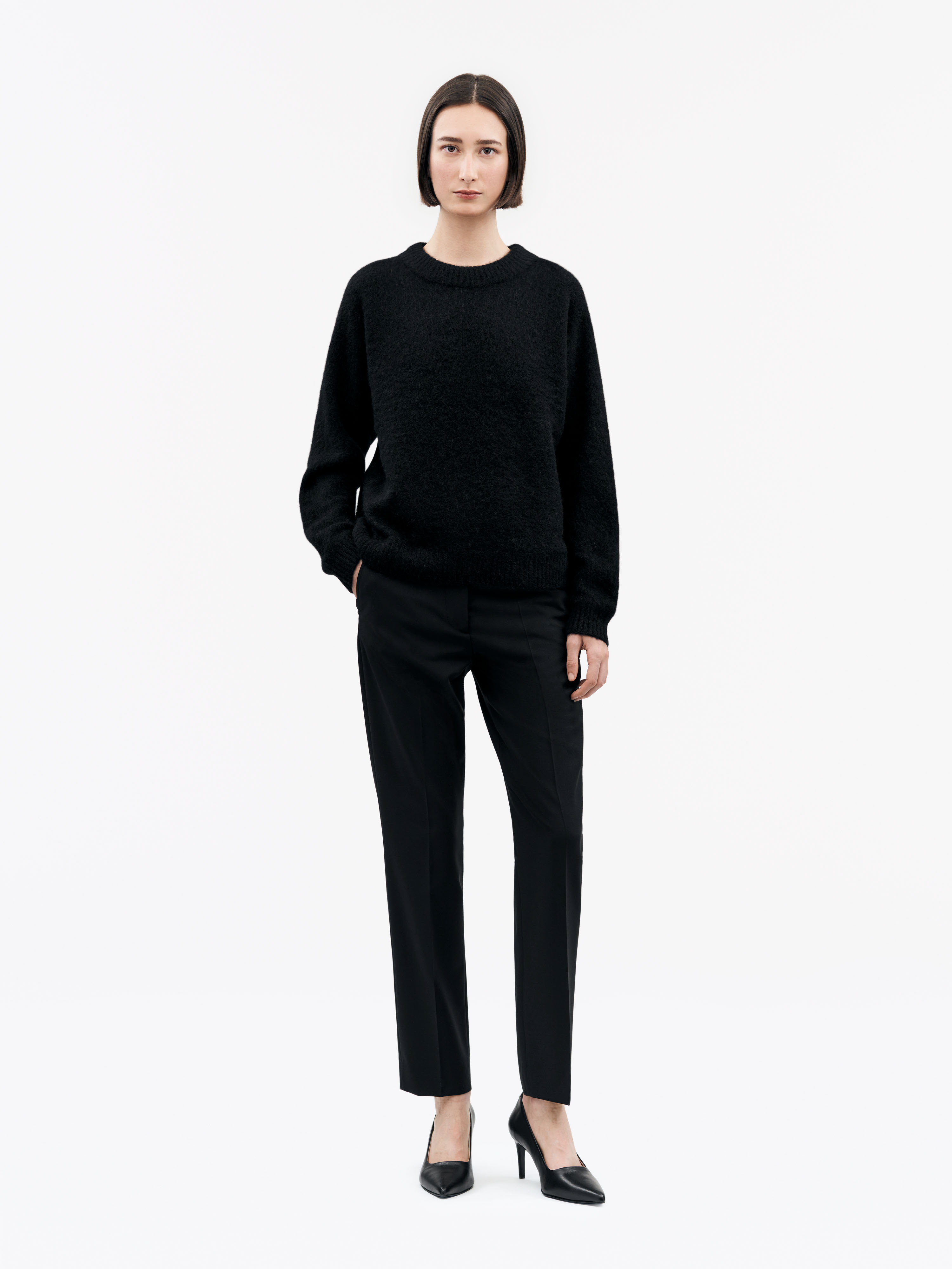 Gwynn A Alpaca Merino Sweater