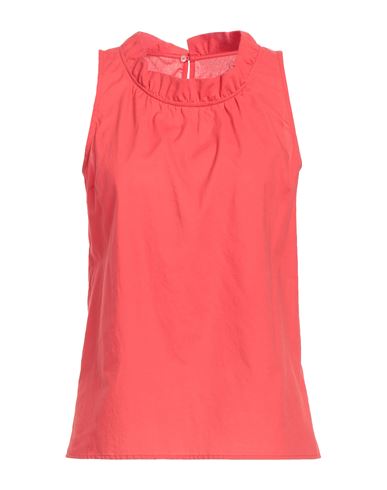 Woman Top Tomato red Size 6 Cotton