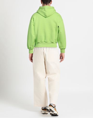 Garment Workshop Man Sweatshirt Lime green Size L Cotton