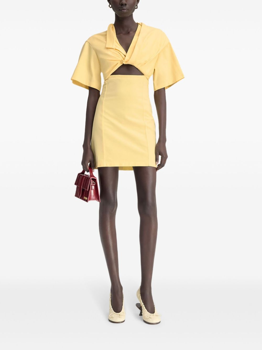 La Robe T-Shirt Bahia mini dress - Yellow