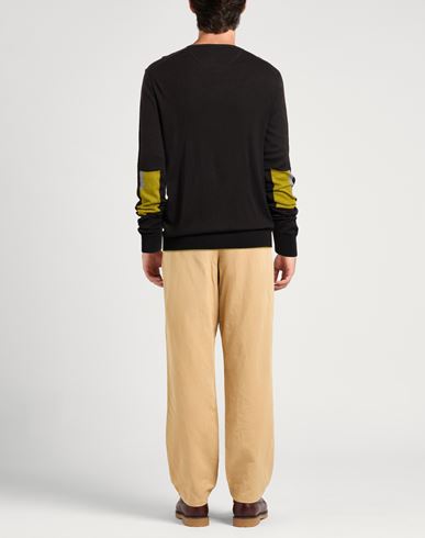 Man Sweater Black Size 3XL Acrylic, Cotton, Wool