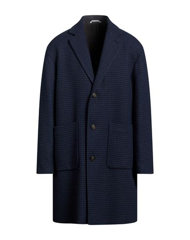 Man Coat Navy Size 46 Virgin Wool, Polyamide