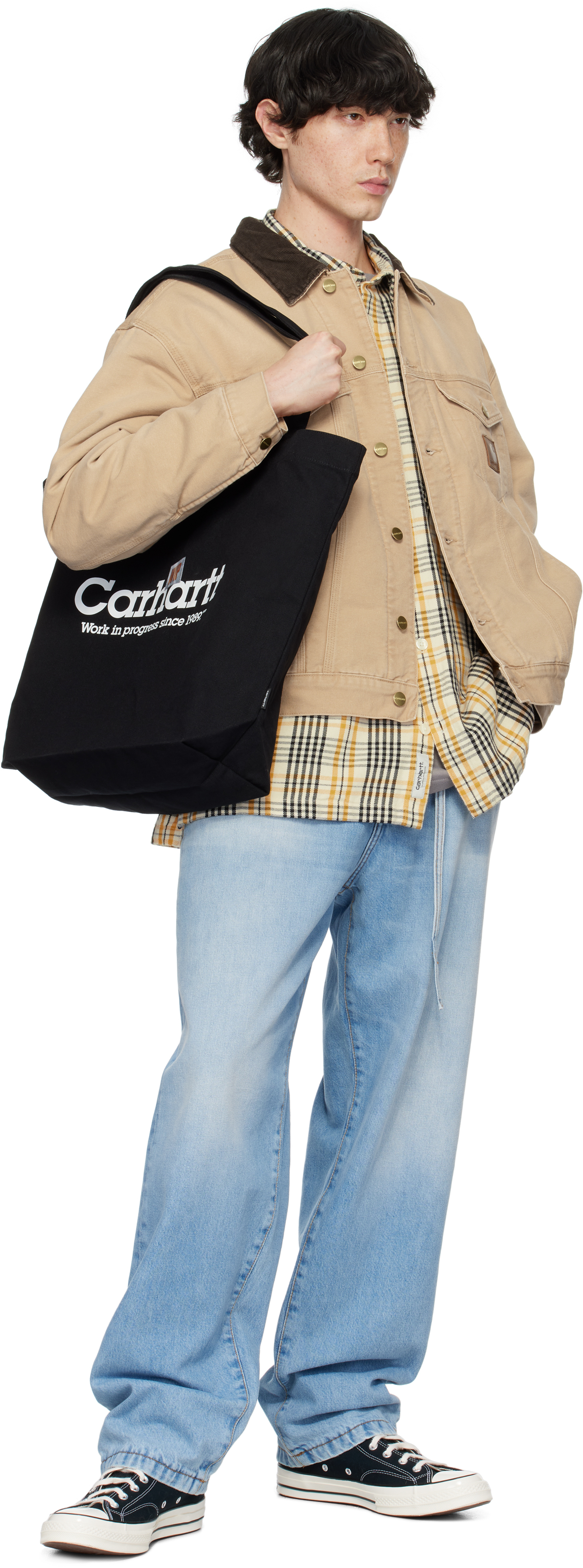 Carhartt Work In Progress タン Dayton トラッカージャケット