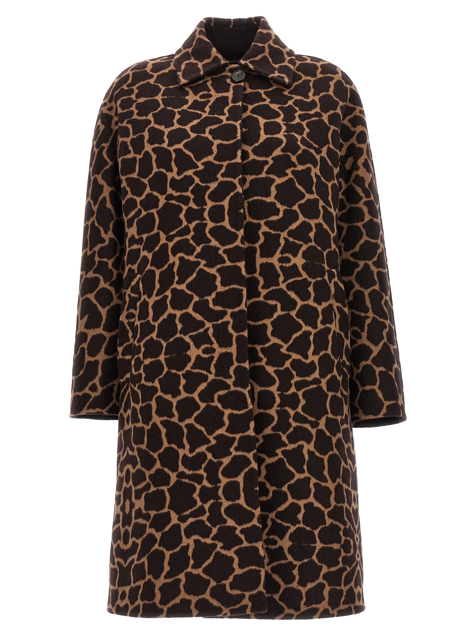 Ortica Coat — Brown