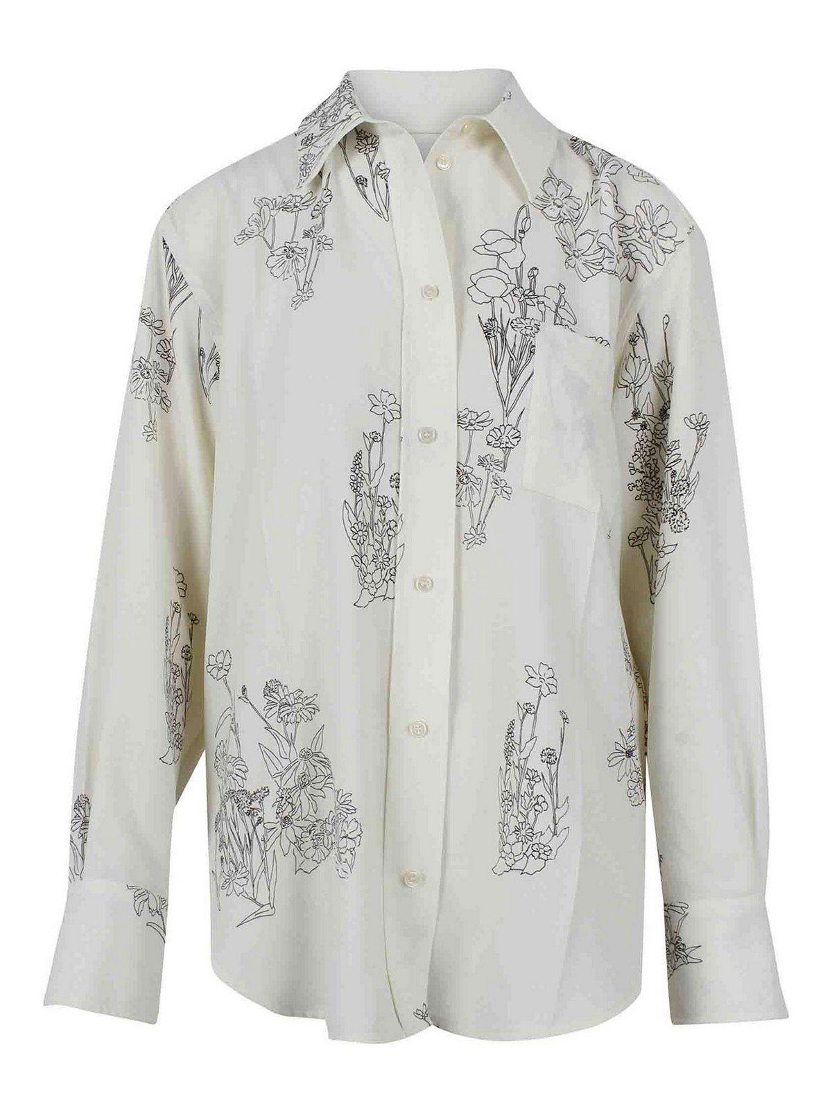 Floral print shirt