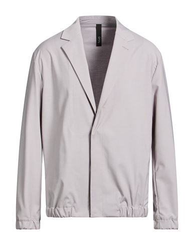 Hevò Man Jacket Light grey Size 40 Polyester, Viscose, Elastic fibres