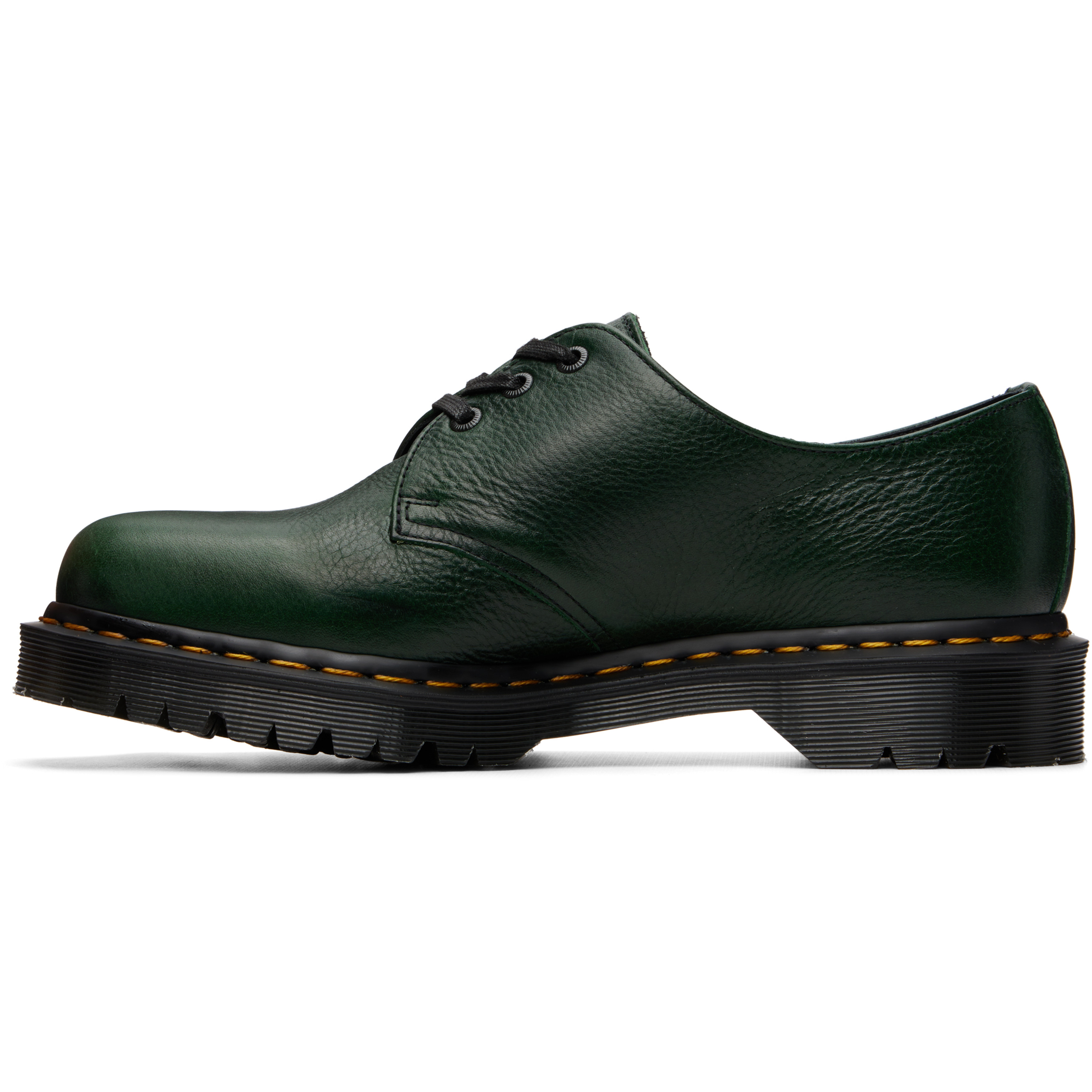 Green 1461 'Made In England' Buckingham Leather Derbys