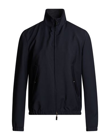 Man Jacket Midnight blue Size 42 Wool, Polyester, Elastane