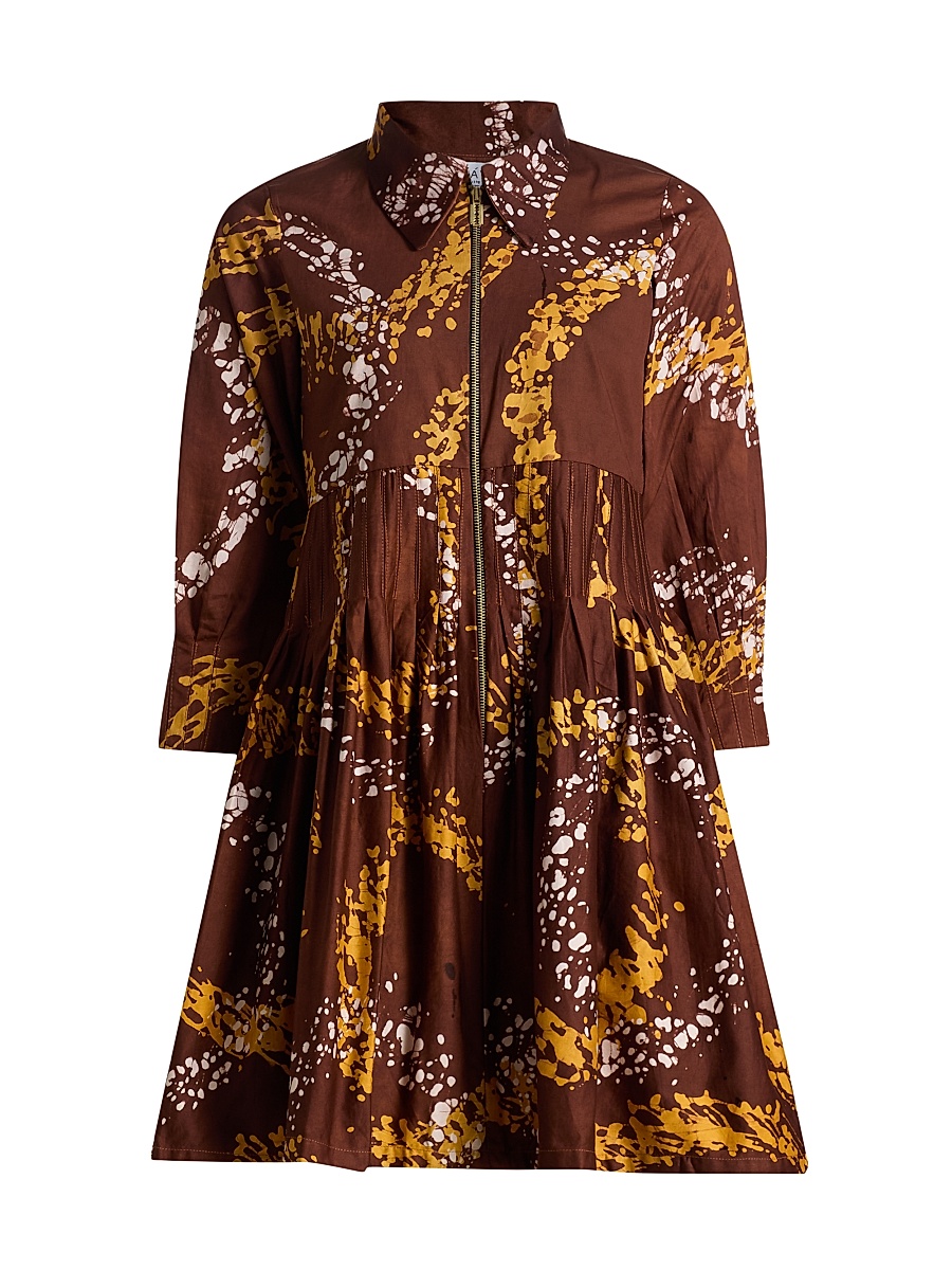 Women's The Summon Kolawole Cotton Minidress - Multi Color