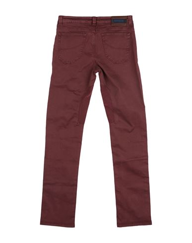 Kid Boy Pants Burgundy Size 14 Cotton, Elastane