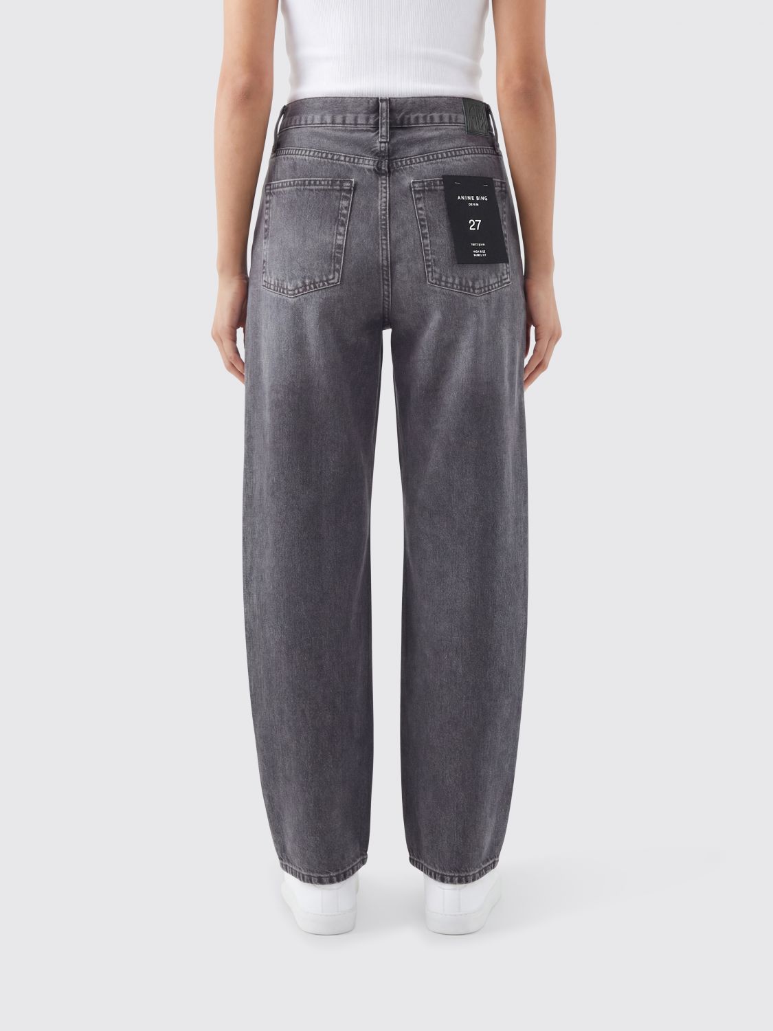 Jeans Woman color Grey