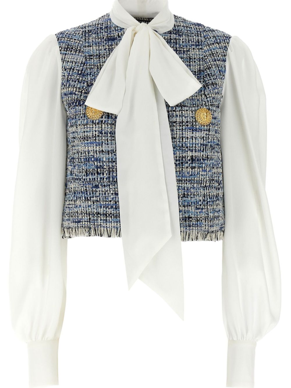 Tweed Shirt Shirt, Blouse