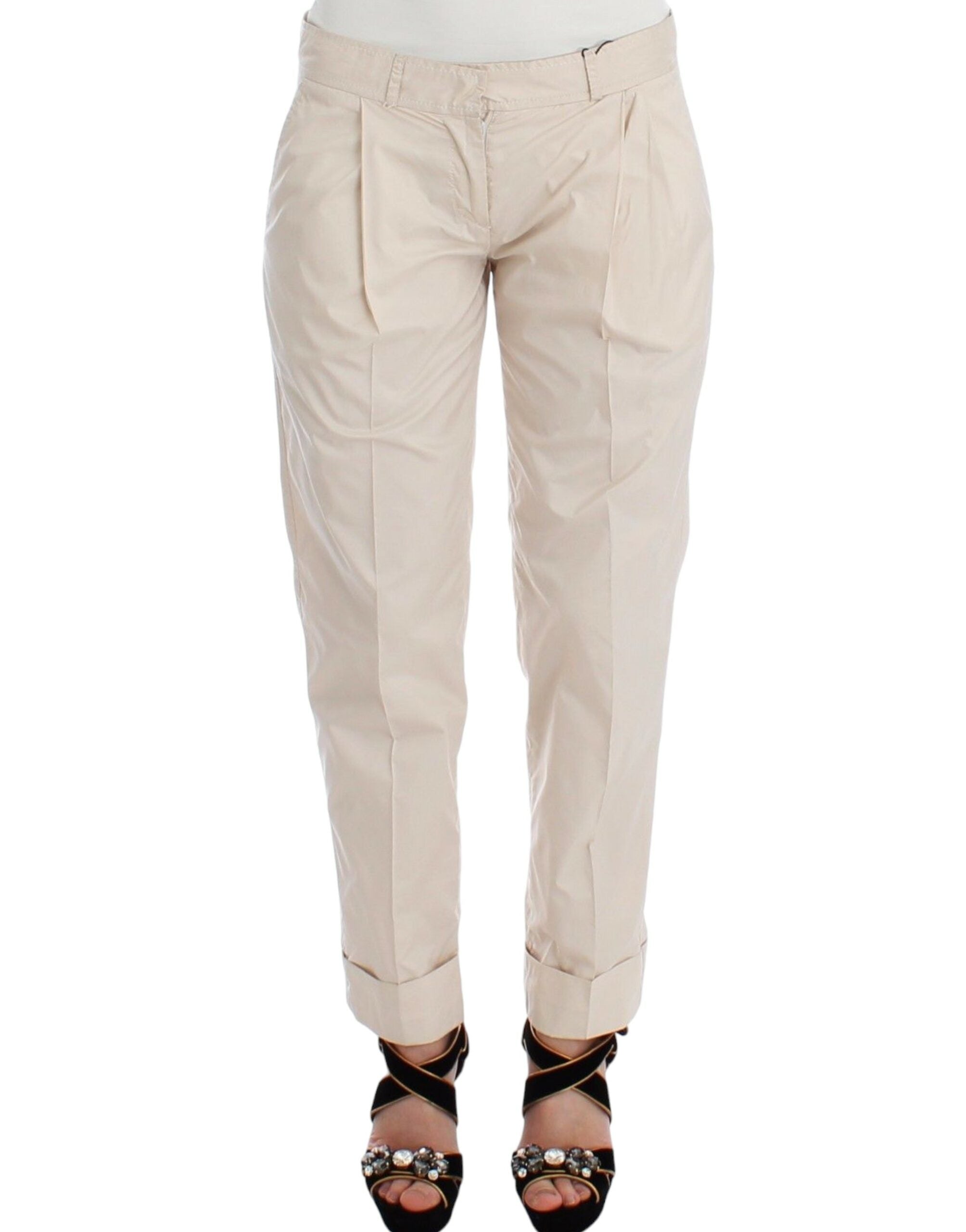 Nylon-Blend Chinos — Beige