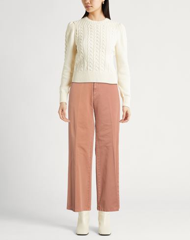 Forte_forte Woman Pants Brown Size 3 Cotton