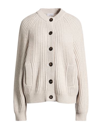 Woman Cardigan Light grey Size M Cashmere