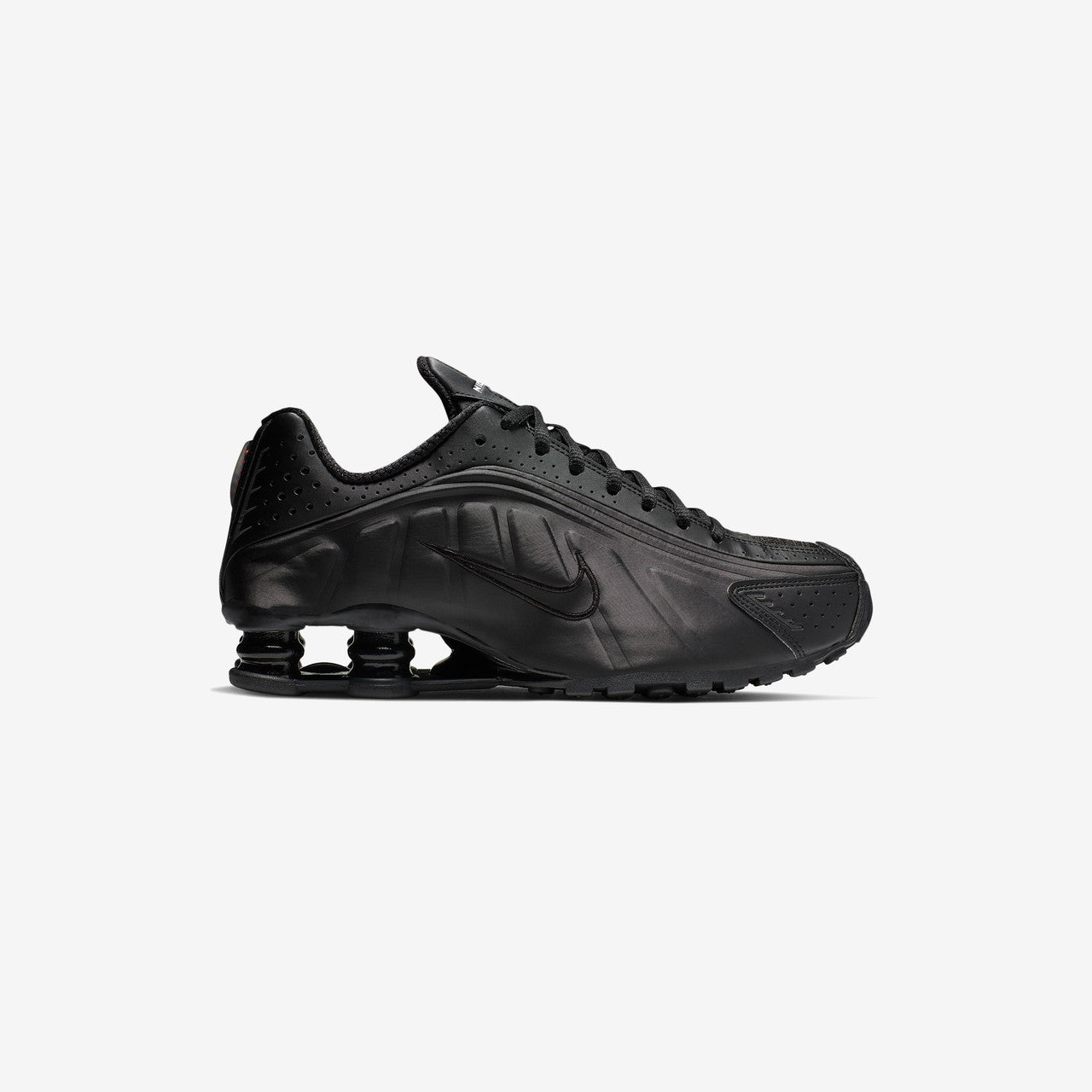 Nike | Wmns Shox R4 - BLACK/BLACK-BLACK-MAX ORANGE - unisex - W