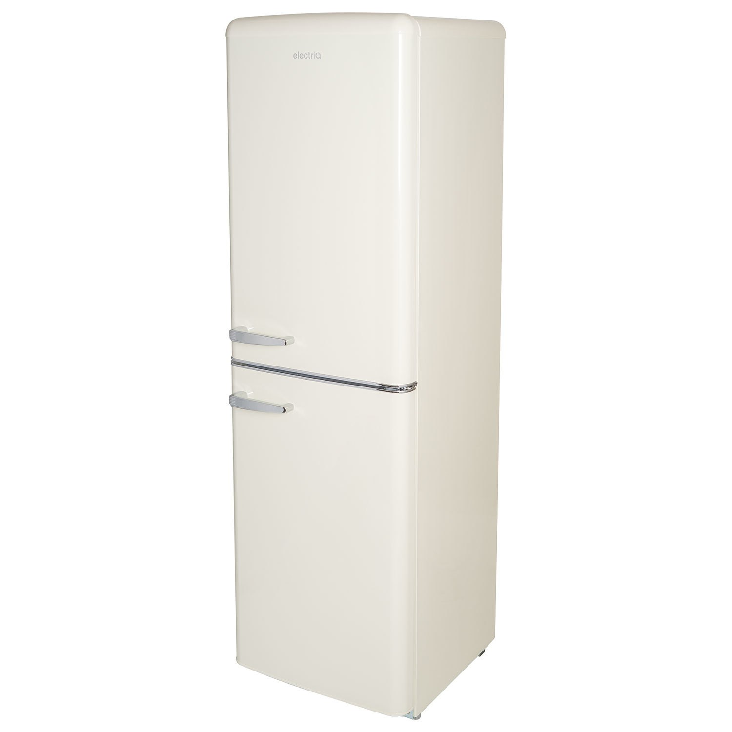 ElectriQ 246 Litre 50/50 Retro Freestanding Fridge Freezer - Crea