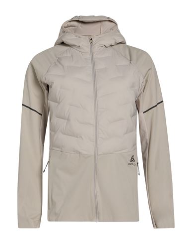 Woman Jacket Beige Size S Recycled polyester, Elastane