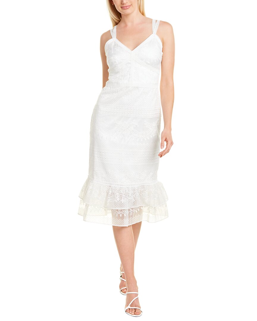 Sweetheart Lace Midi Dress
