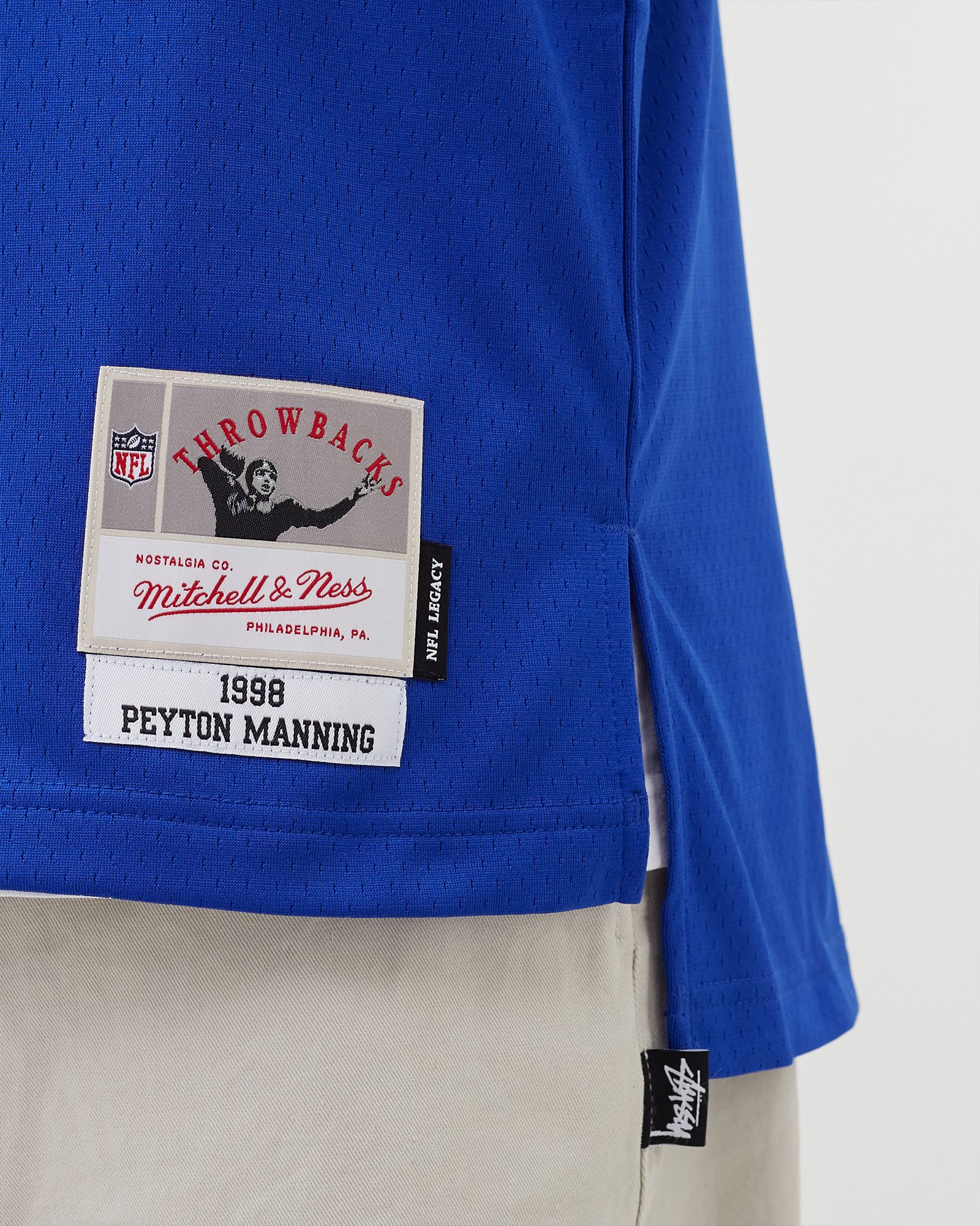 NFL Legacy Jersey Indianapolis Colts 1998 Peyton Manning #18 blue male Jerseys now available at BSTN