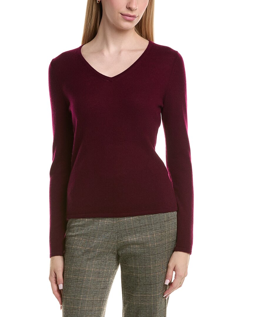 Classic V-Neck Wool & Cashmere-Blend Sweater