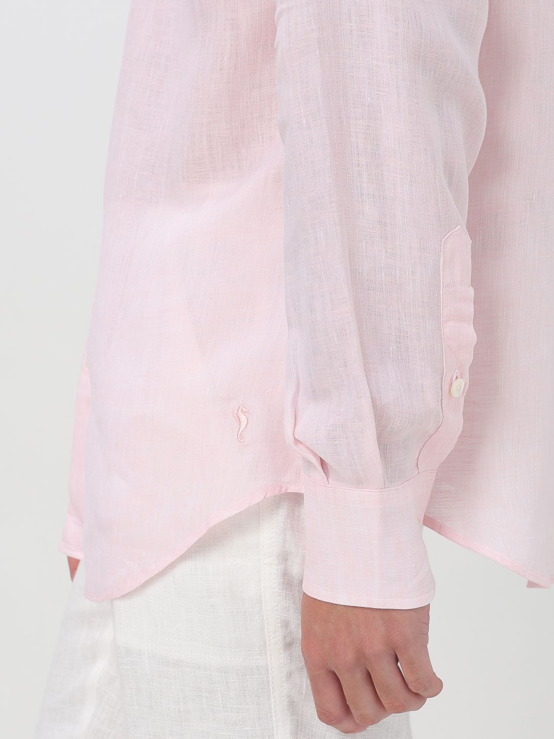 Shirt Men color Pink