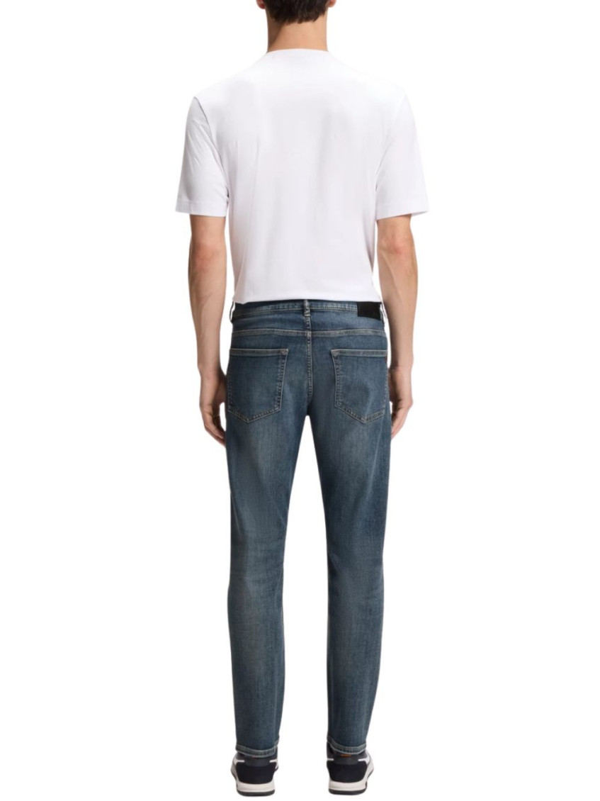 Blue Mid Rise Jeans