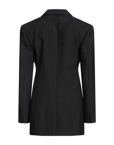 Givenchy Woman Blazer Black Size 6 Wool, Polyester, Elastane, Viscose, Polyamide