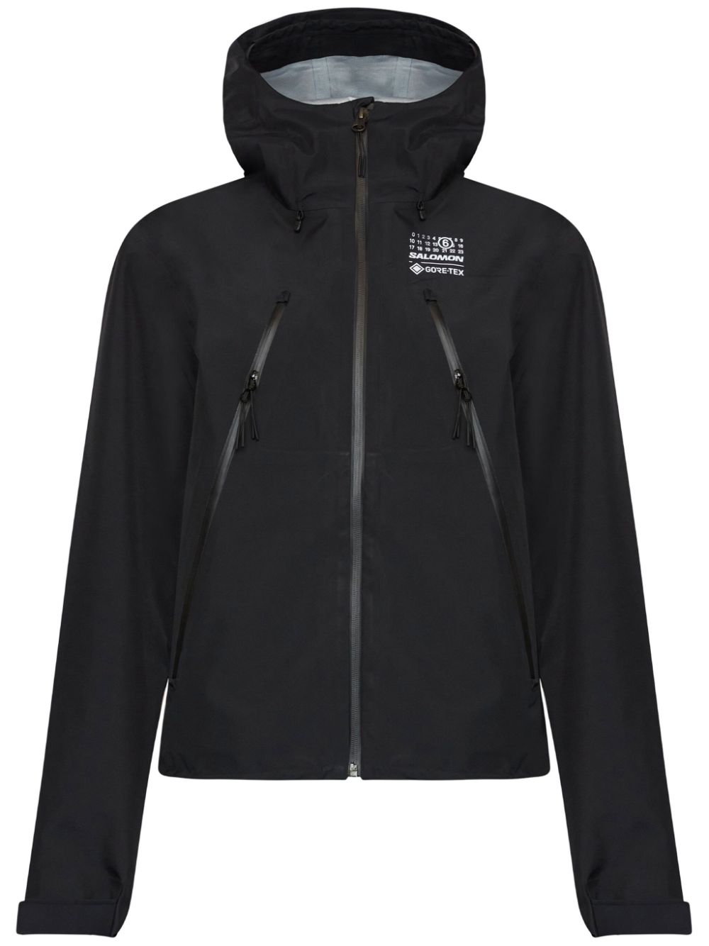 X Salomon GORE-TEX hooded windbreaker - Black