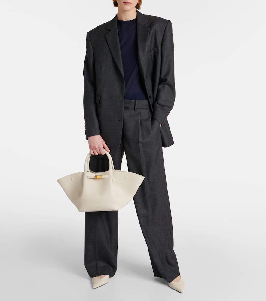 DeMellier Midi New York leather tote bag