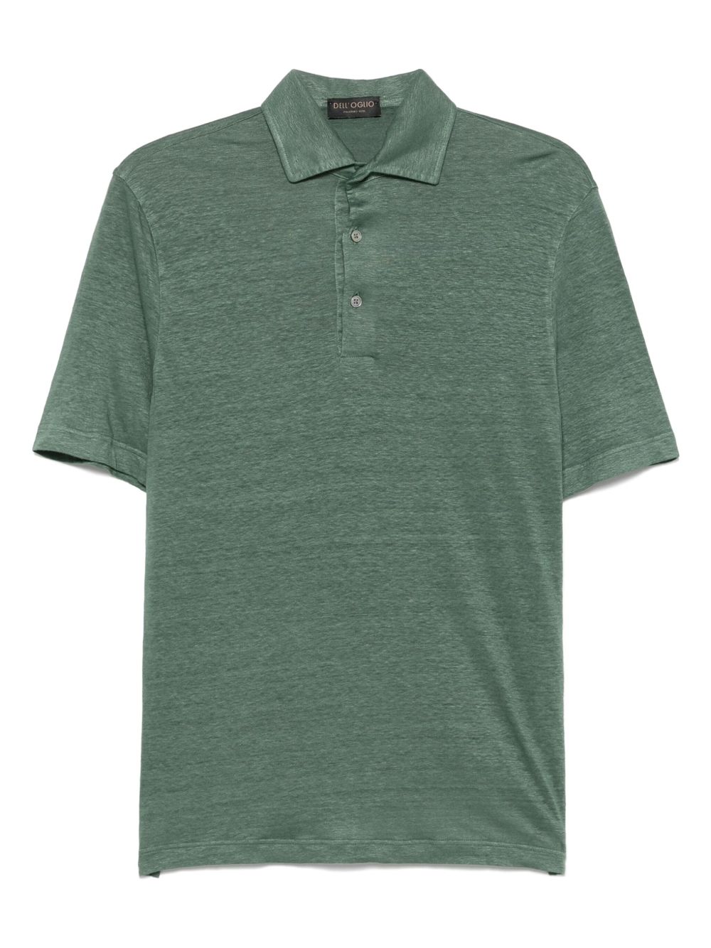 Dell'oglio linen polo shirt - Green
