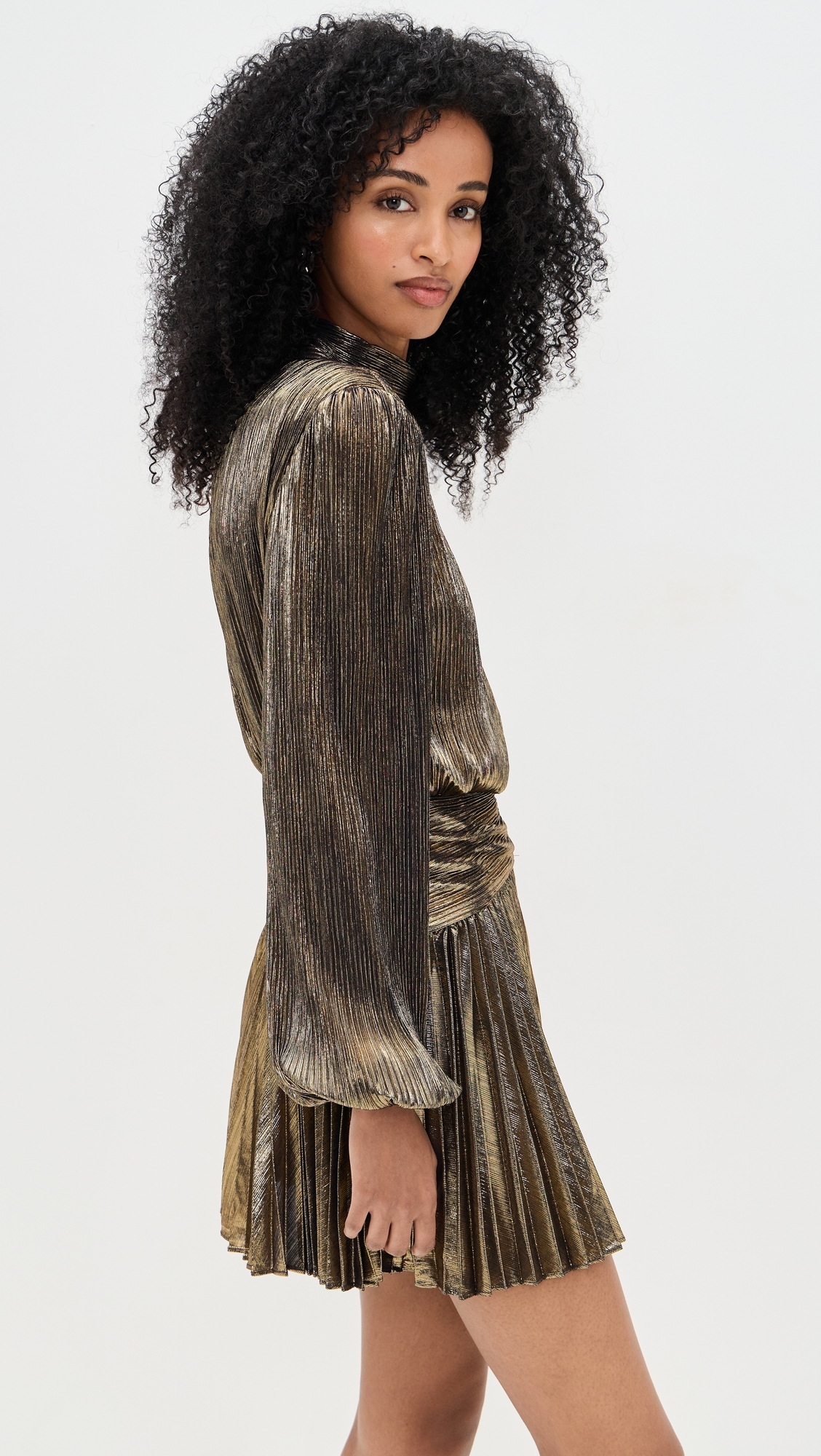 Freja Dress Antique Gold