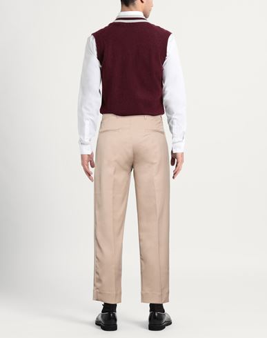 Man Pants Sand Size 36 Polyester, Viscose, Elastane